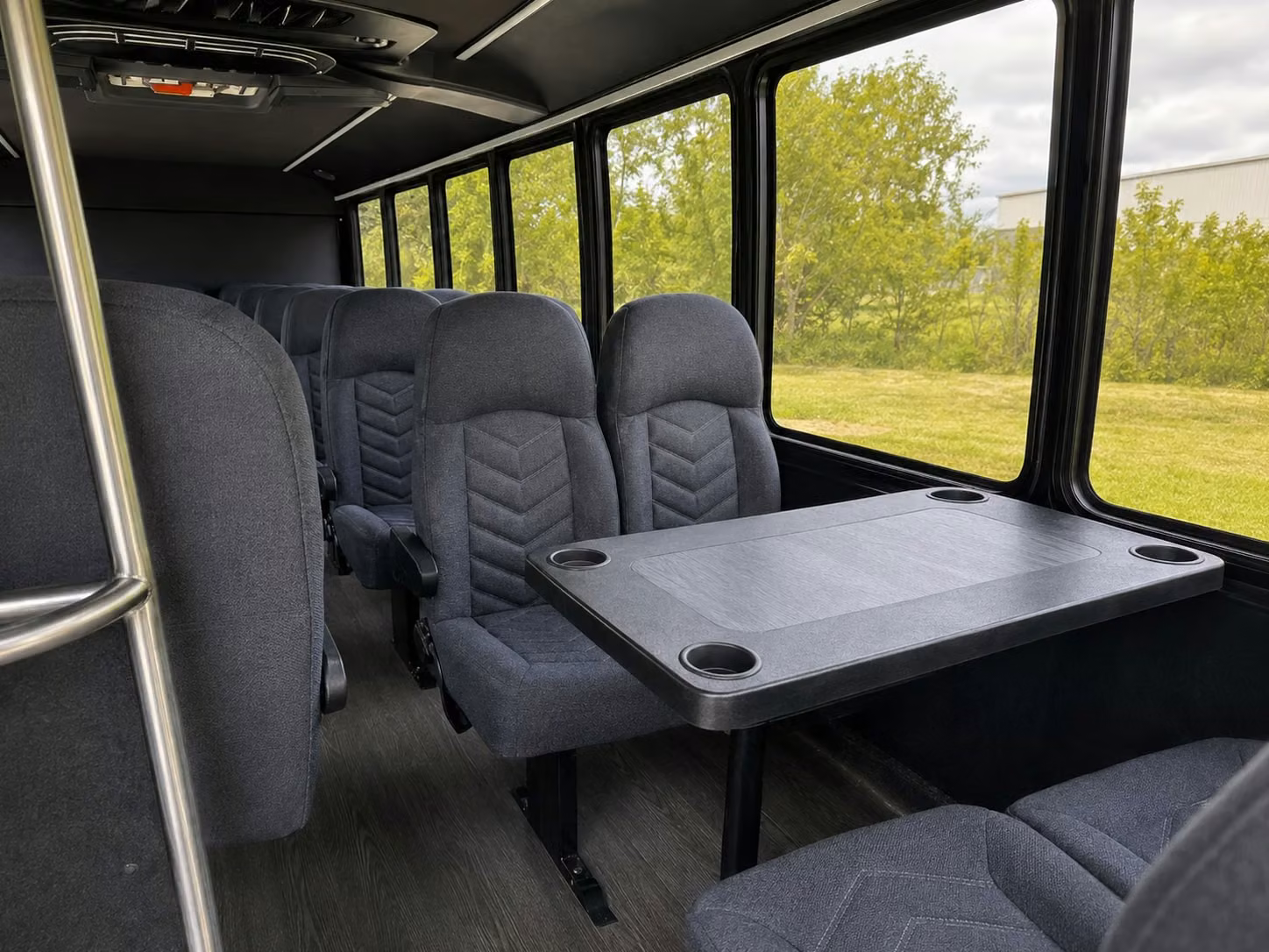 20 passenger minibus interior