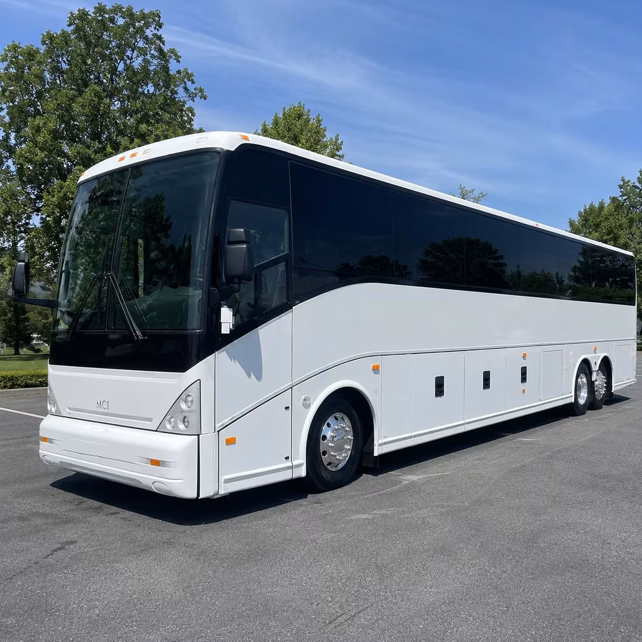 bus rental options for utica trips